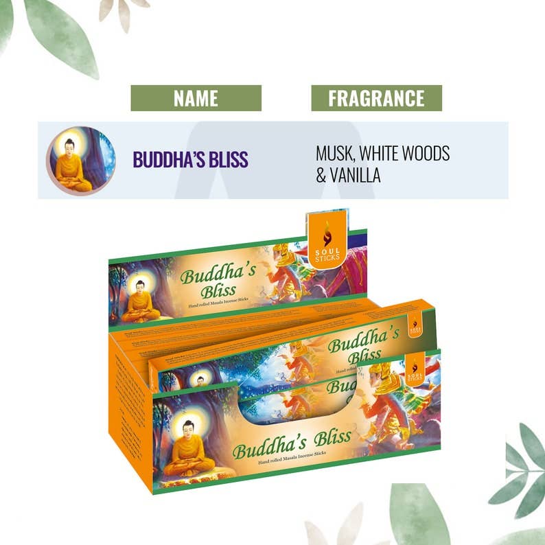 Buddha's Bliss Masala Incense Sticks