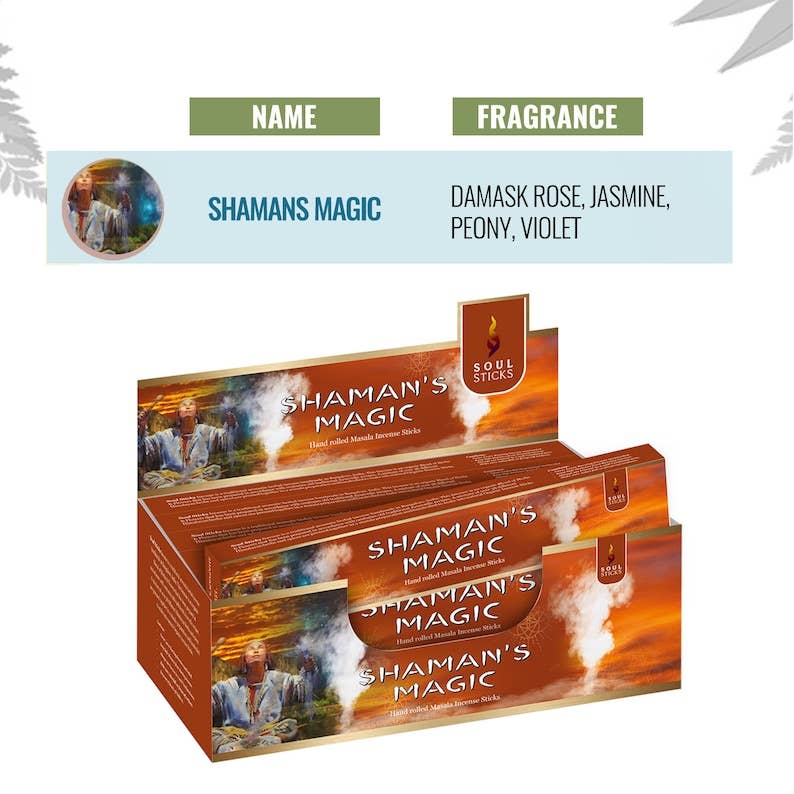 Shaman's Magic Masala Incense Sticks