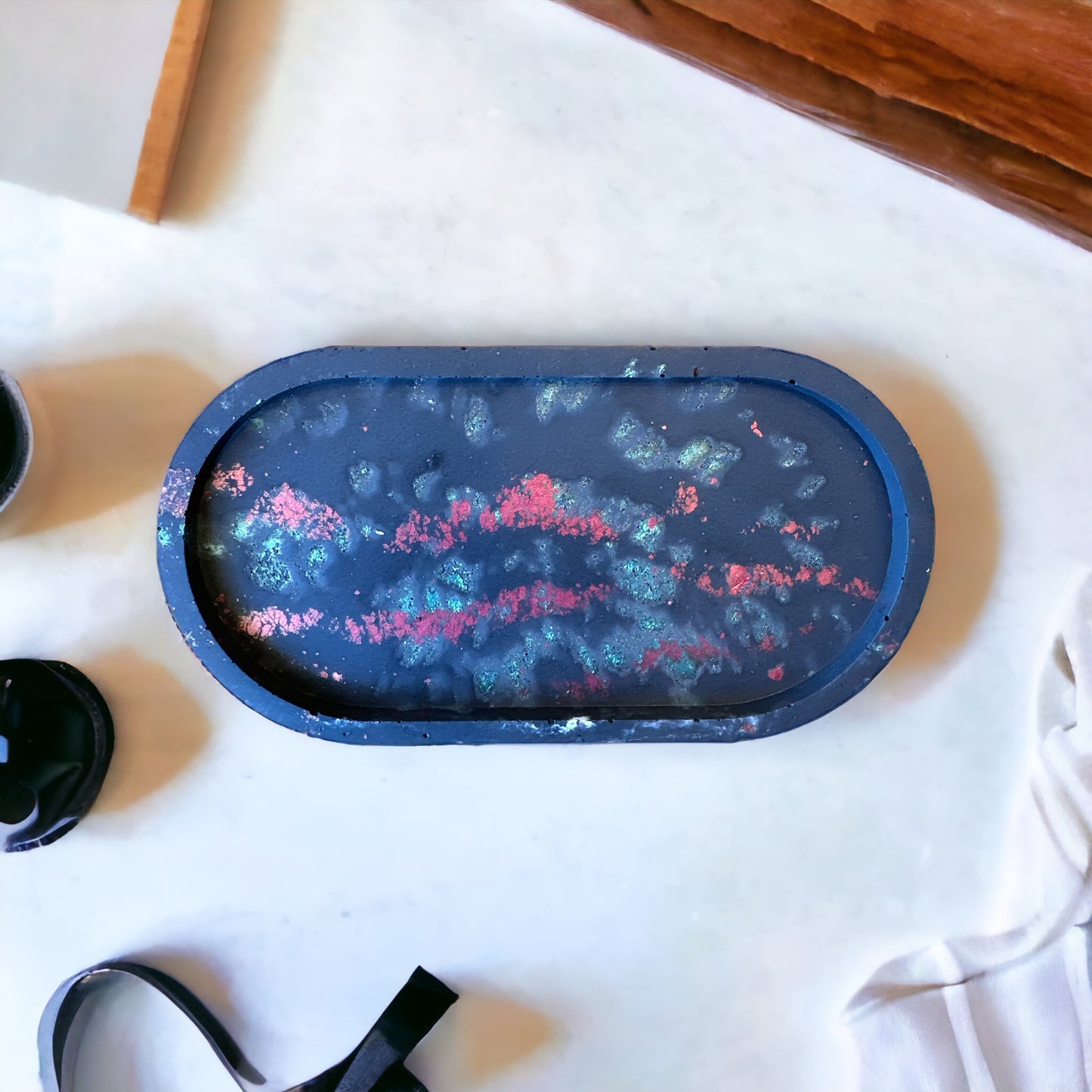 Oval Concrete Tray